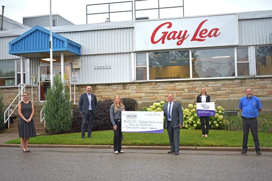 Gay Lea Foods donates $125,000  to Guelph General Hospital post image