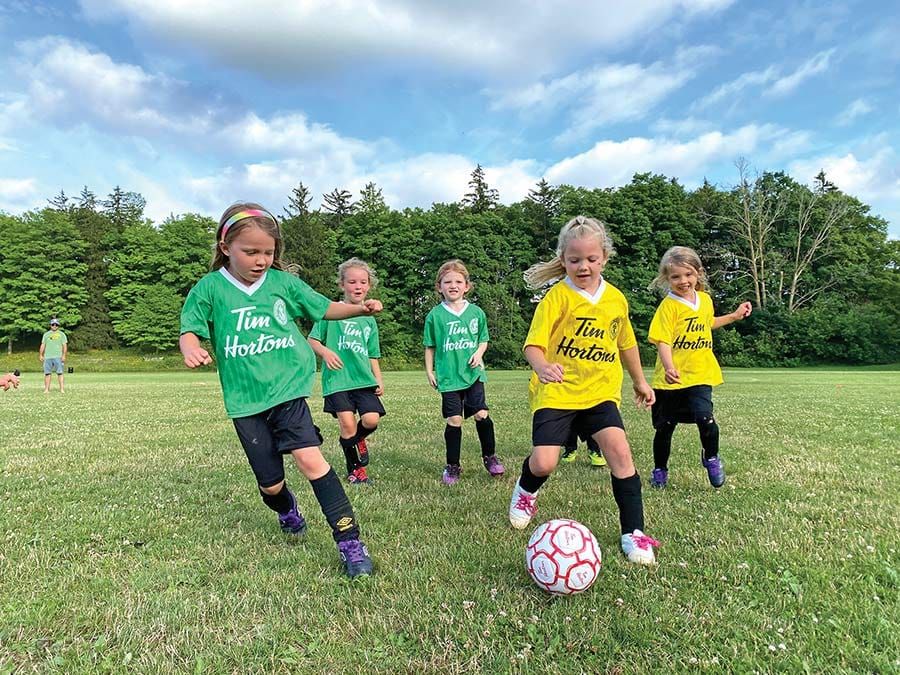 The Fergus/Elora District Soccer Club has returned to play post image