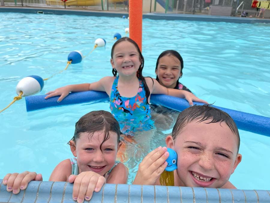Cooling off at Highland Pines Campground post image