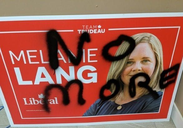 Candidates say dozens of election signs damaged, stolen post image