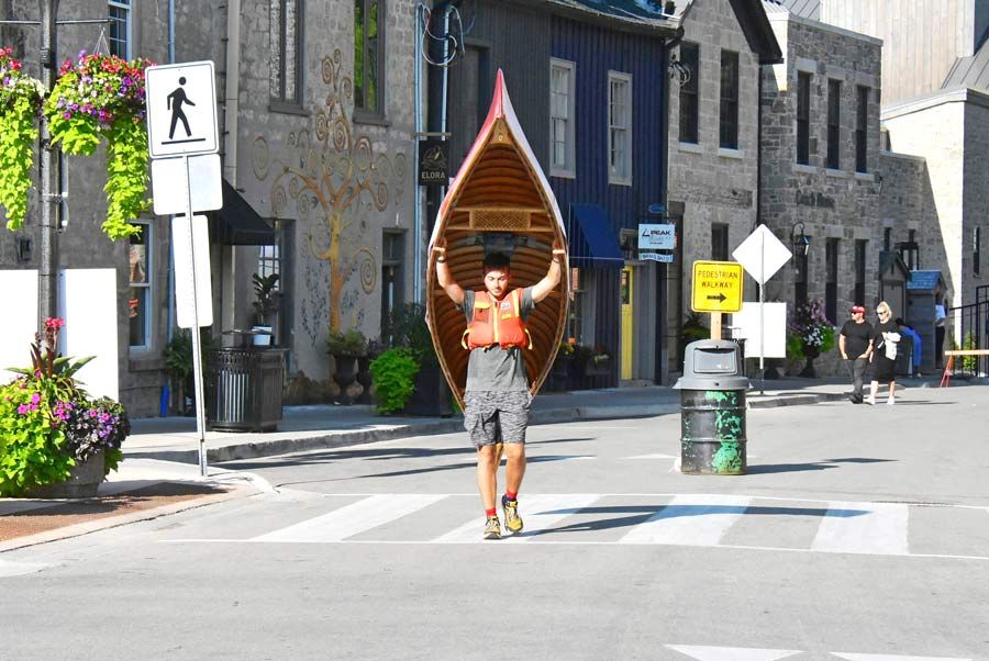 Portaging to raise awareness for Portage Ontario post image