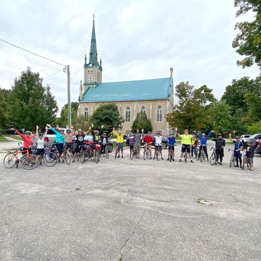 Green Lanes cycling group took part in Pedal for Portage post image