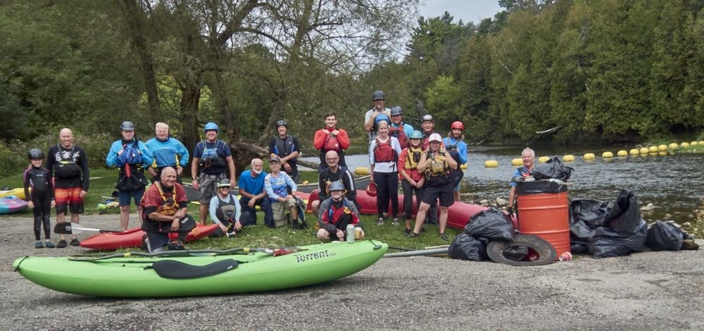 Guelph Kayak Club take part in annual river clean-up post image