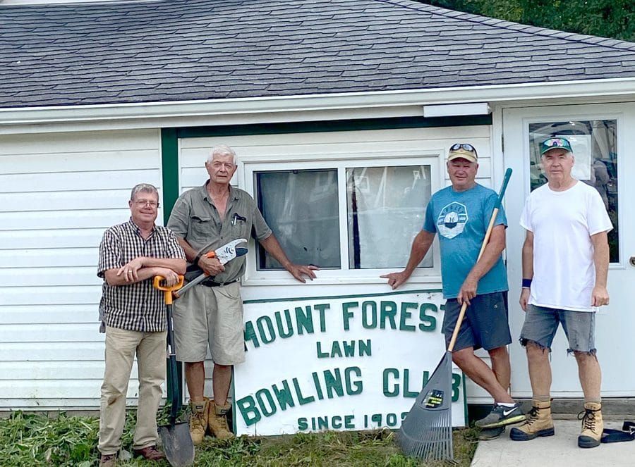 Local citizens step up to help Mount Forest Lawn Bowling Club post image