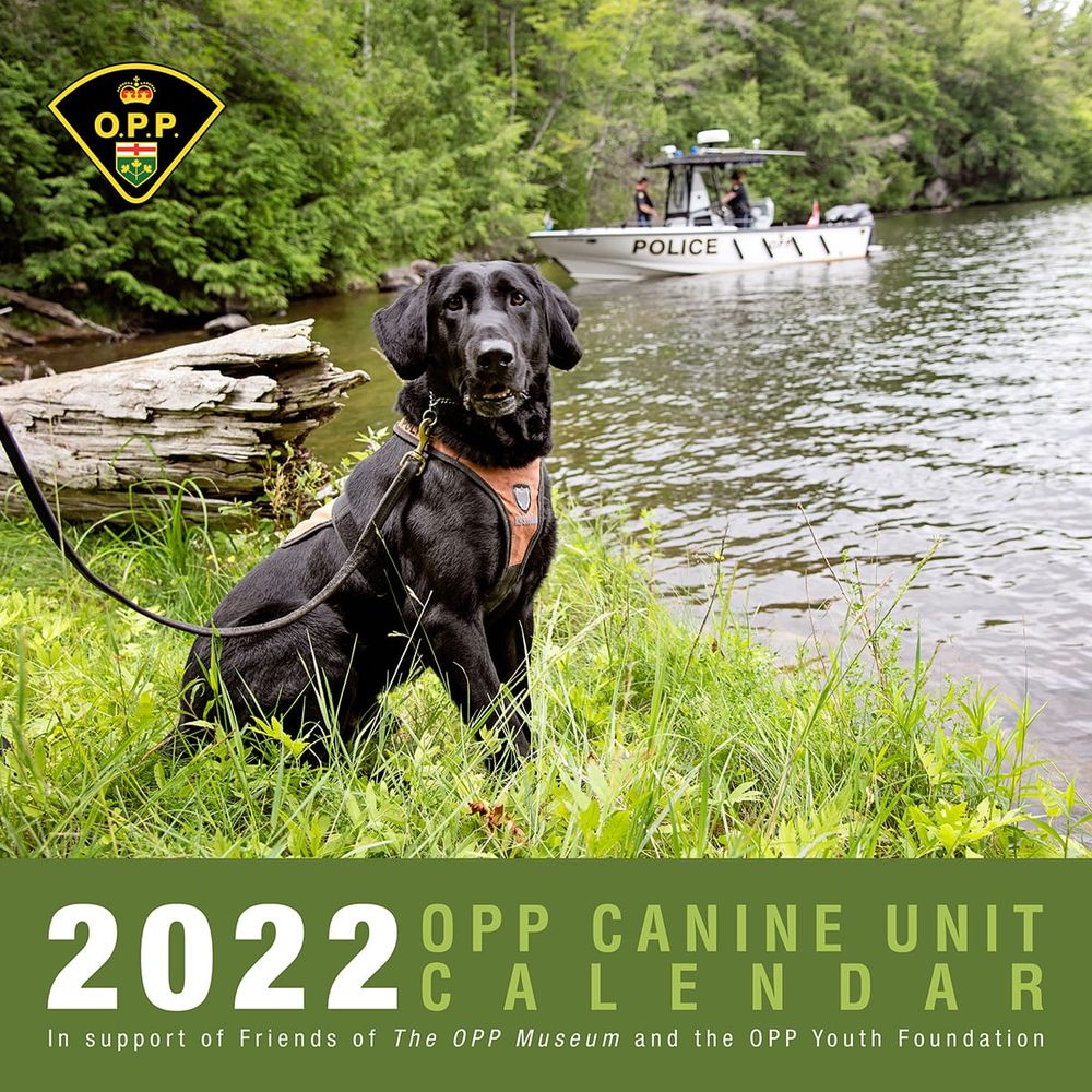 OPP selling Canine Unit calendars to benefit charities post image