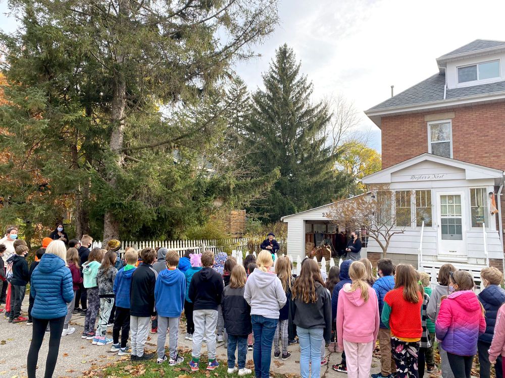 Rockwood students celebrate local veteran Sytske Drijber post image