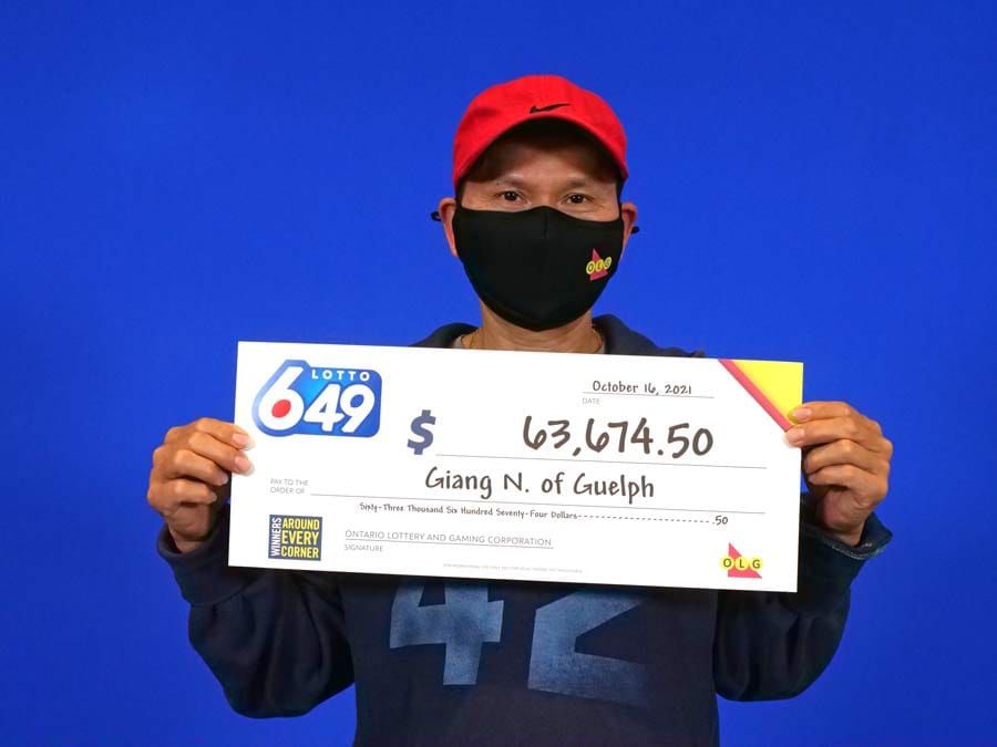 Guelph man wins LOTTO 6/49 post image