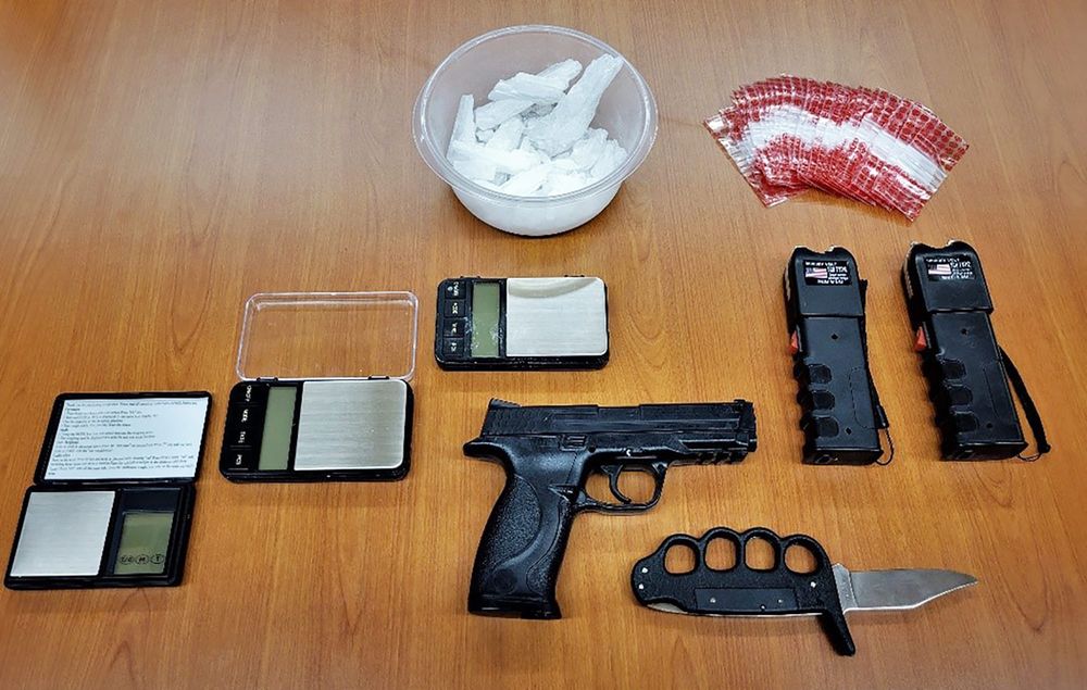 Arthur residents face meth, weapon charges post image