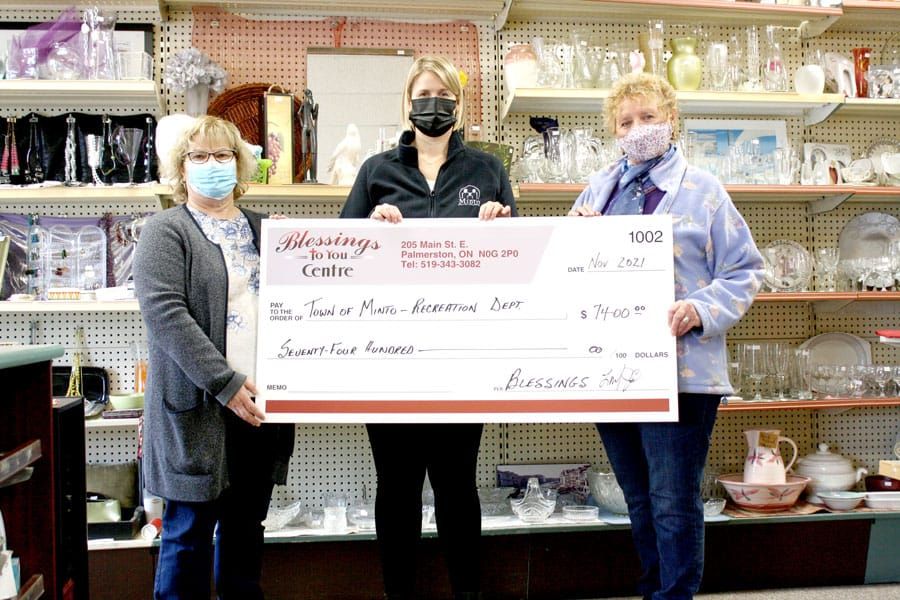 Blessings to You donates funds to provide rec programs in Minto post image