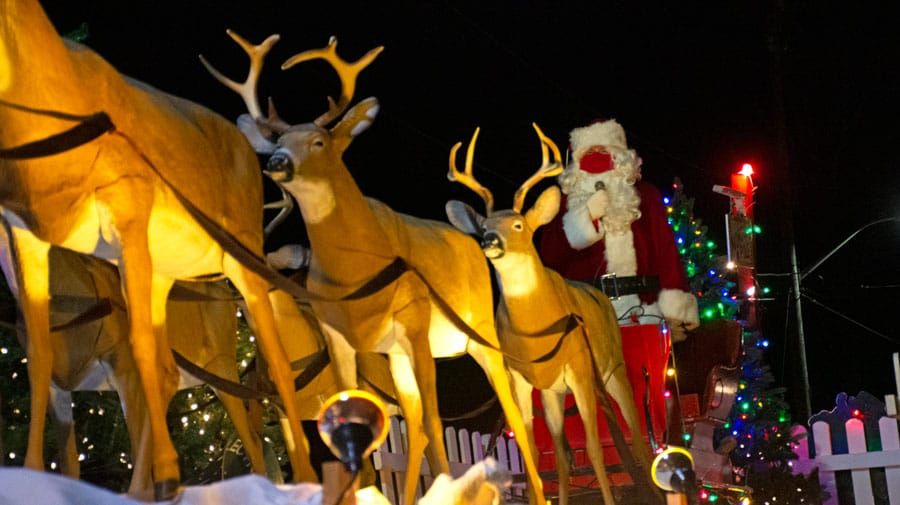 Drive-thru parade showcases Santa Claus post image