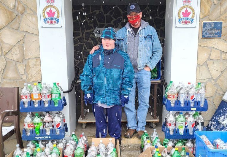 Pop tab power: Local man continues to assist wheelchair program post image