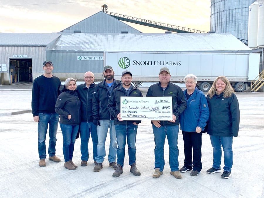 Snobelen Farms donates $50,000 to local hospital foundations post image