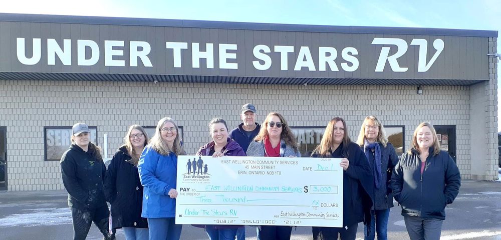 Under the Stars RV makes donation to East Wellington Community Services post image