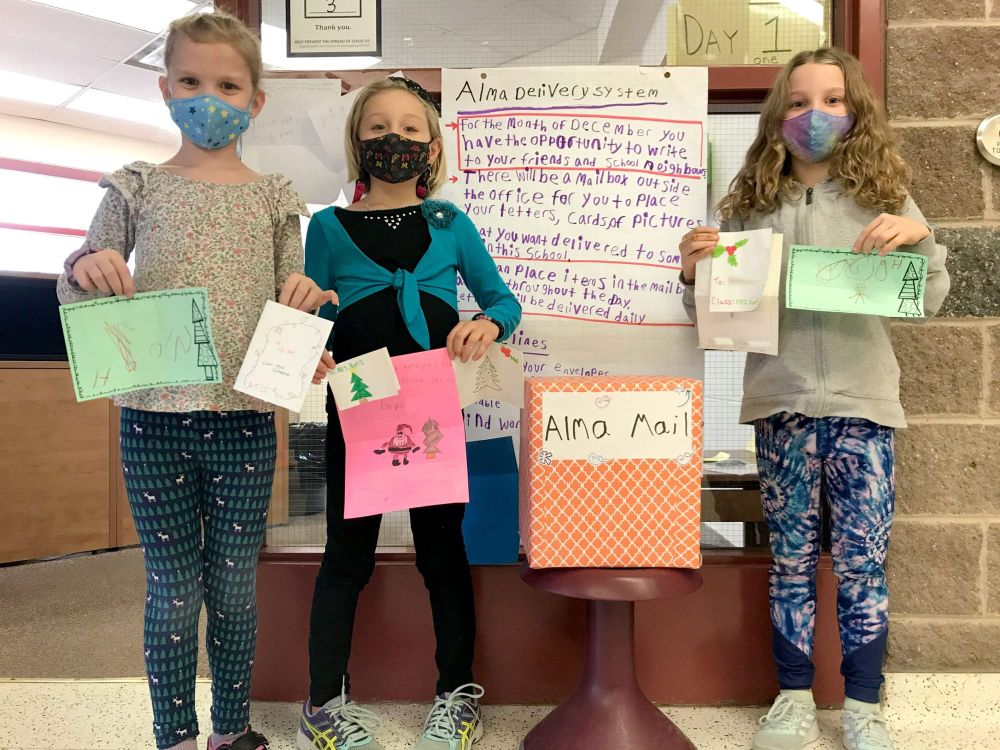 Alma letter writing initiative sparks positivity in school community post image