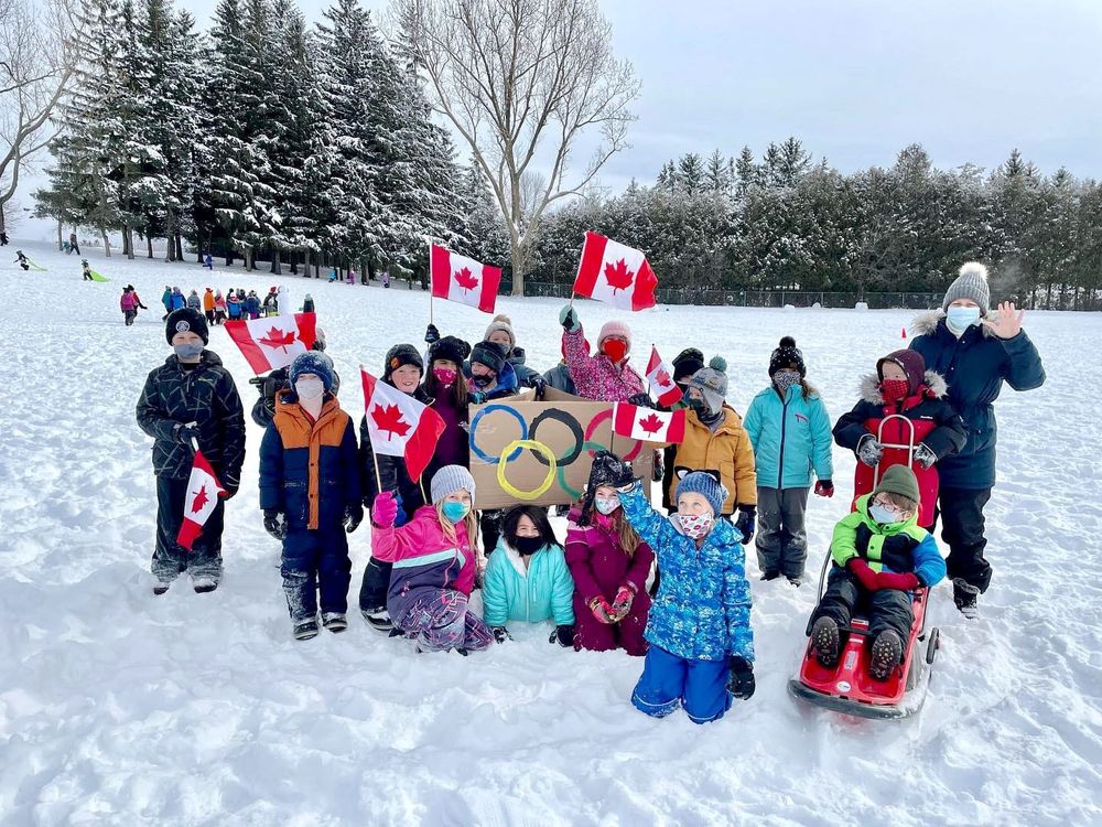 Salem Public School hosted their own Olympic Winter Games post image