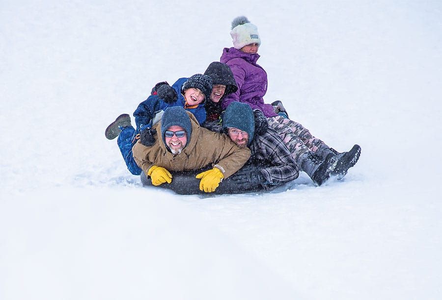 Winter fun in Aboyne post image