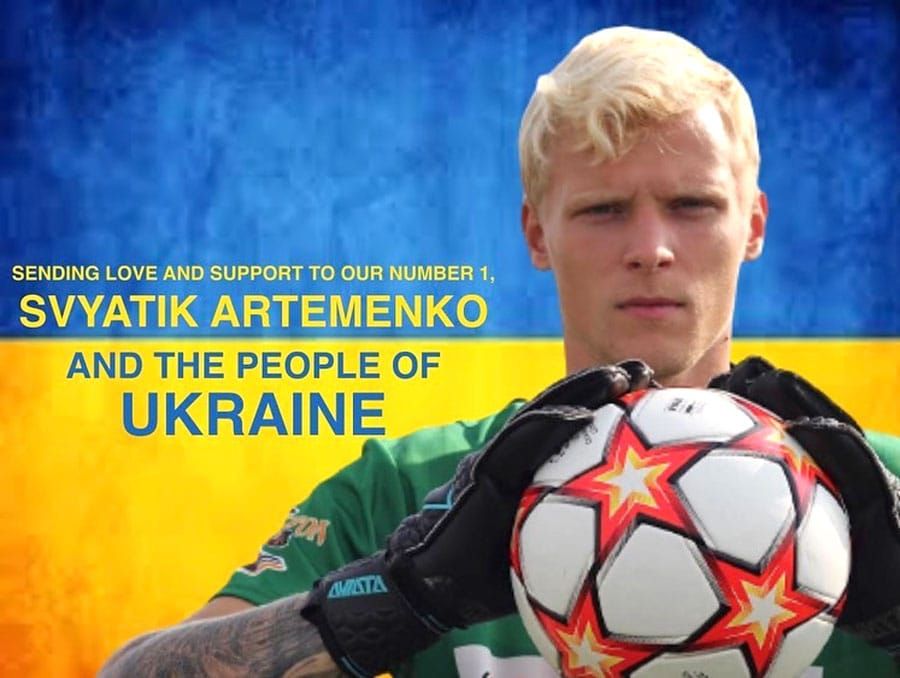Guelph United FC holding fundraiser for Ukraine in honour of goalie post image