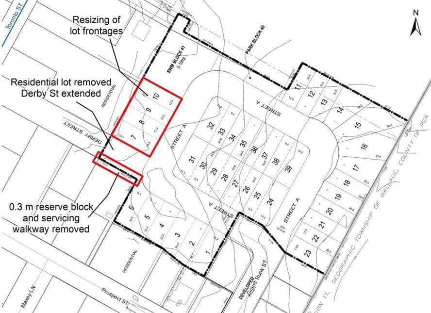 Derby Street extension proposed to ease traffic concerns in new subdivision post image