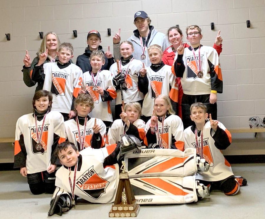Drayton U11 Local League Black team won the WOAA Maroon Division post image