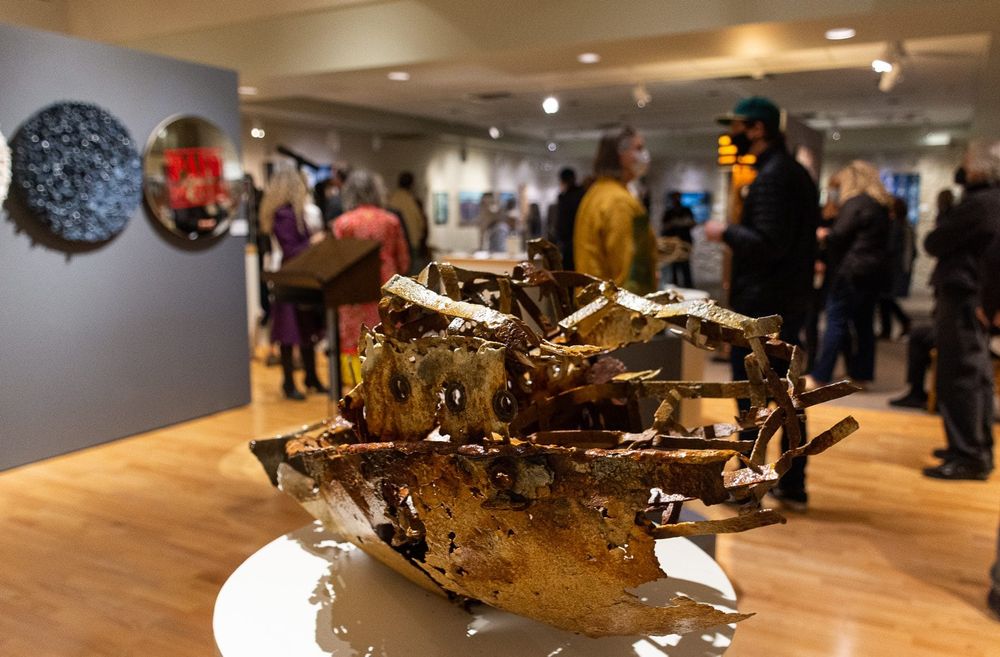 Fine art exhibition showcases curated work of local artists post image