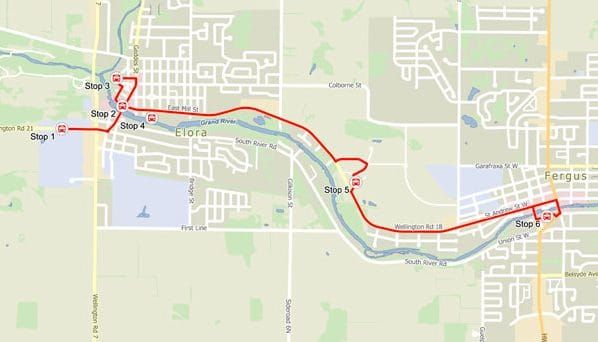 Council approves limited street closures in Elora, shuttle bus connecting Fergus and Elora this summer post image