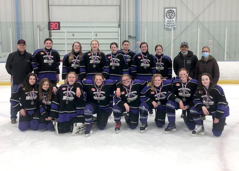 Grand River Mustangs U15 White team bring home silver post image