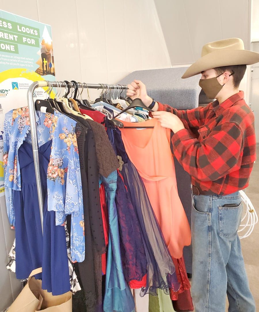 Minto YAC host formal-wear swap event post image