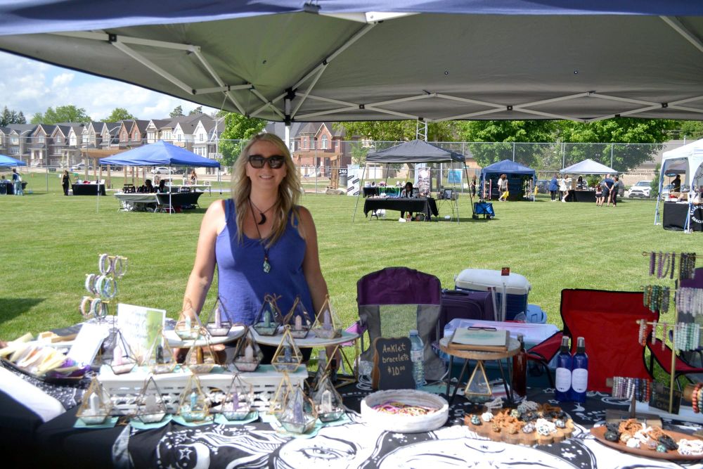 Sunshine and Stars Outdoor Market lit up Rockmosa Park post image