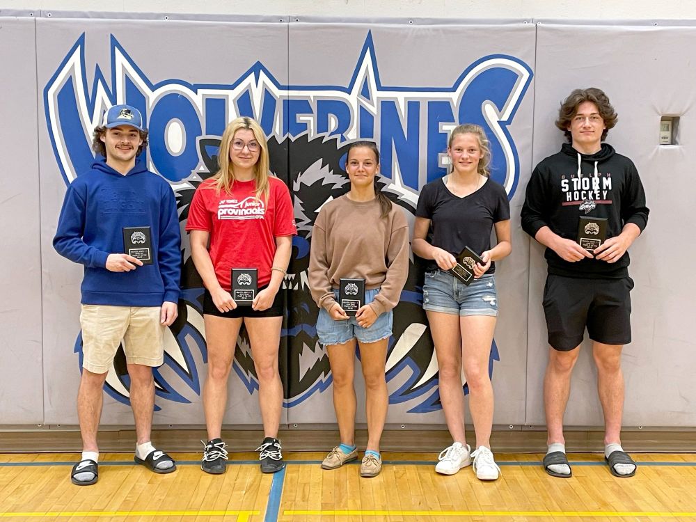 Wellington Heights Secondary School recognize Athletes of the Year post image