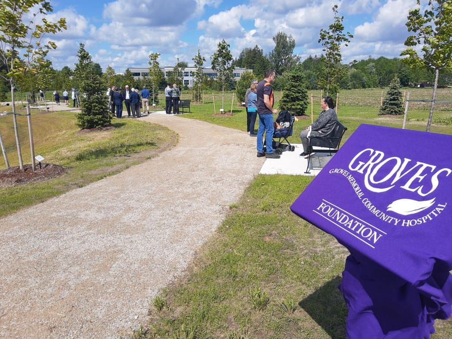 Groves Memorial Community Hospital opens Memorial Forest post image