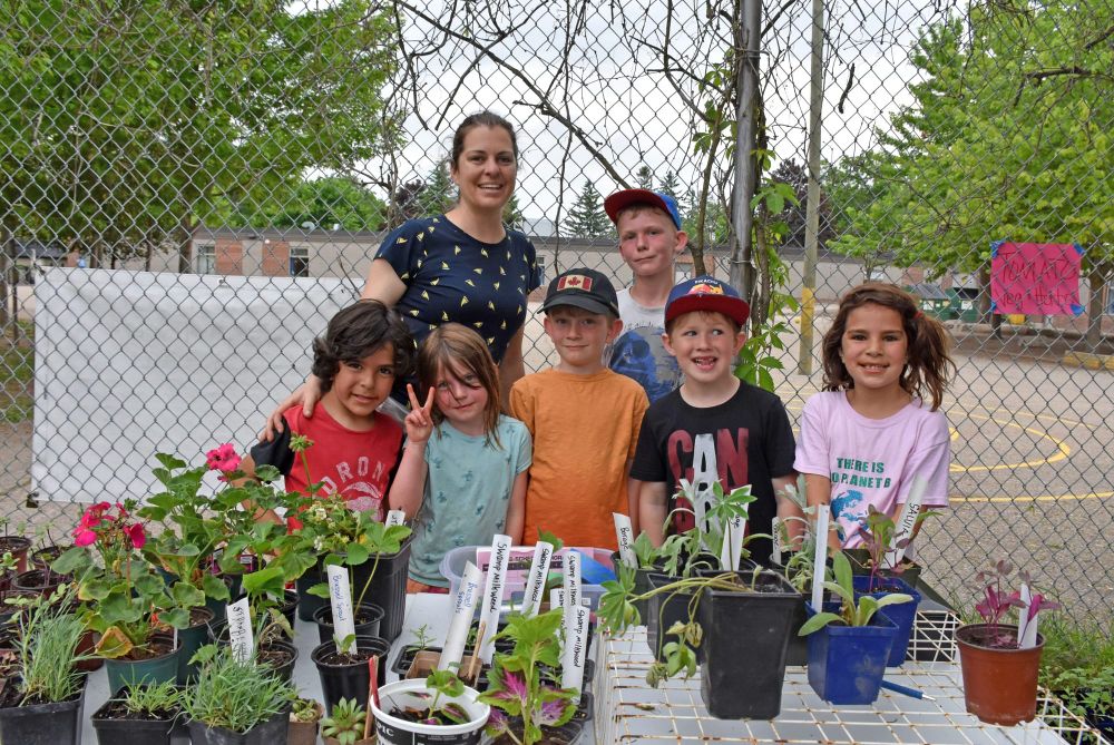 James McQueen Public School hosts plant sale post image