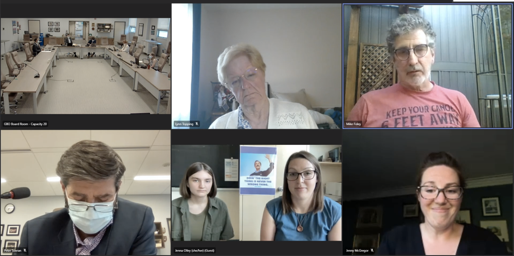 Delegation calls on school board to declare a climate state of emergency post image