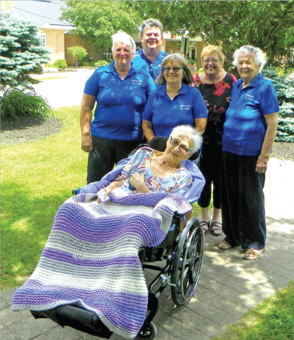 Olive Mock named life member  of  Harriston Legion Ladies Auxiliary post image