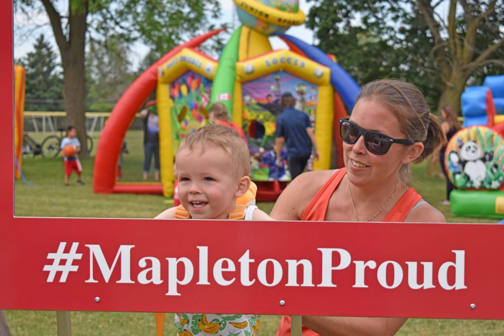 Canada Day festivities were held in Mapleton post image