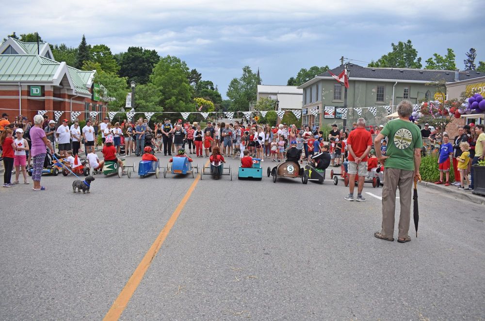 Dominion Day fun in Elora included the return of Soap Box Derby post image