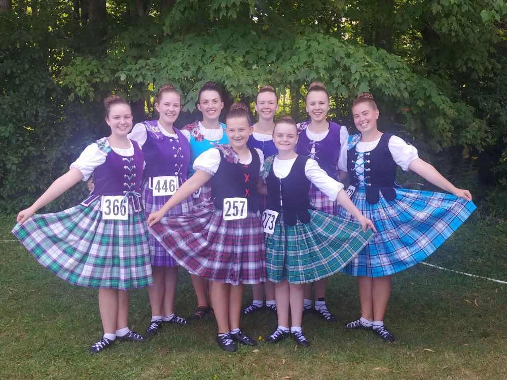 Local dancers perform and compete at Fergus Scottish Festival post image