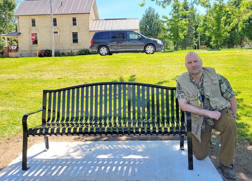 Minto’s first commemorative bench honours Clifford’s 'Lou' Stuebing post image