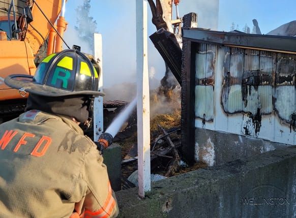 At least 60 cattle lost, $5 million in damages after barn fire near Alma post image