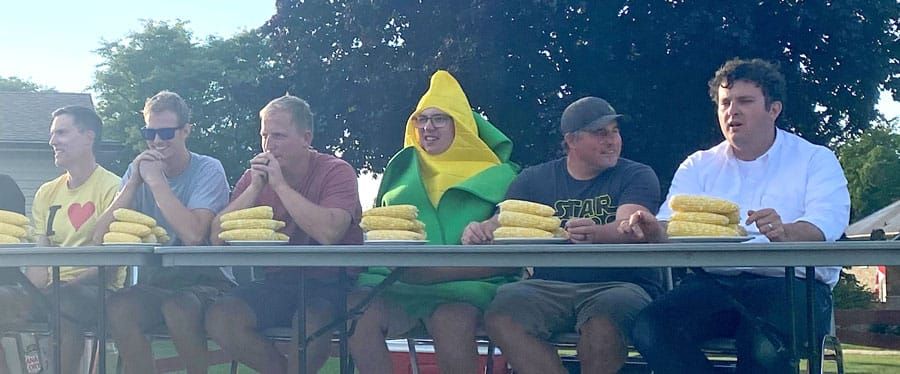 Corn-eating contest a hit at local fair post image