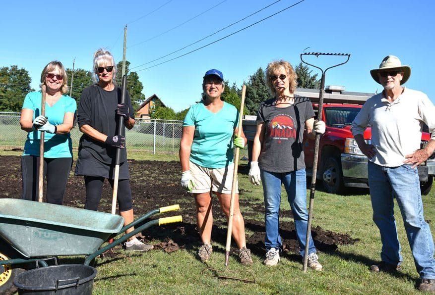 First community garden on township land being installed at sportsplex post image