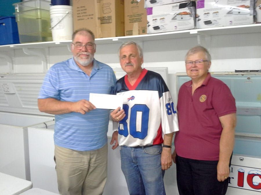 Clifford Rotary donates TV Bingo proceeds to school milk program post image