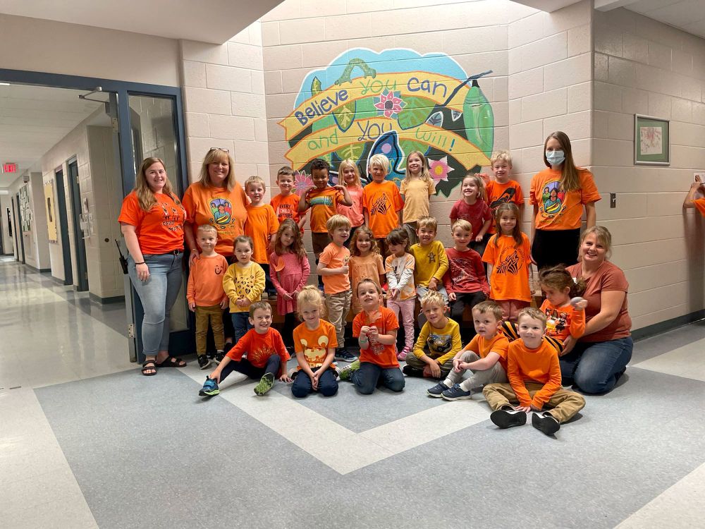 Students at St. Joseph Catholic school wore orange shirts for Truth and Reconciliation Day post image