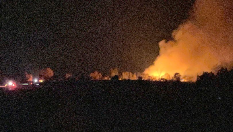 Chicken barn destroyed in weekend blaze post image