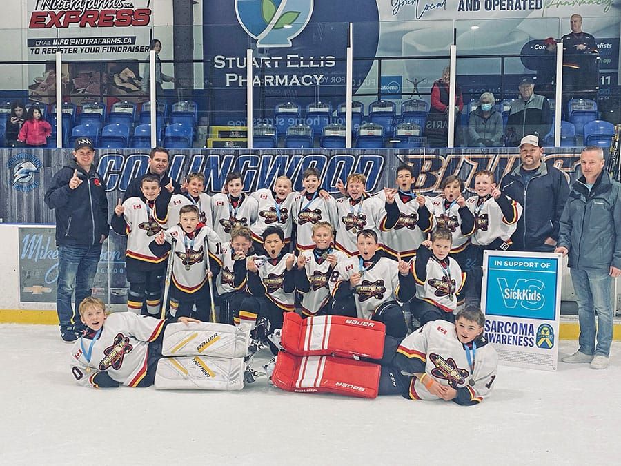 Centre Wellington Fusion U12 tournament champions in Collingwood post image