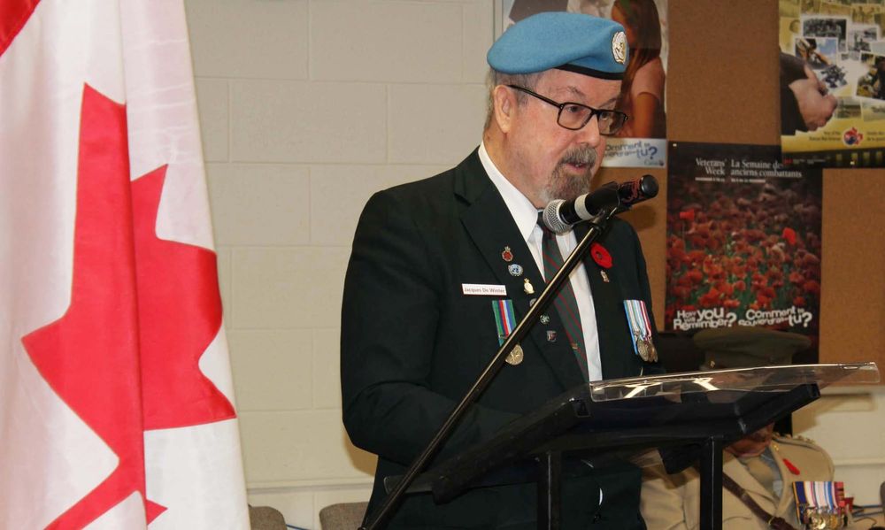 Veterans offer laughter, lessons of peace at Our Lady of Lourdes event post image