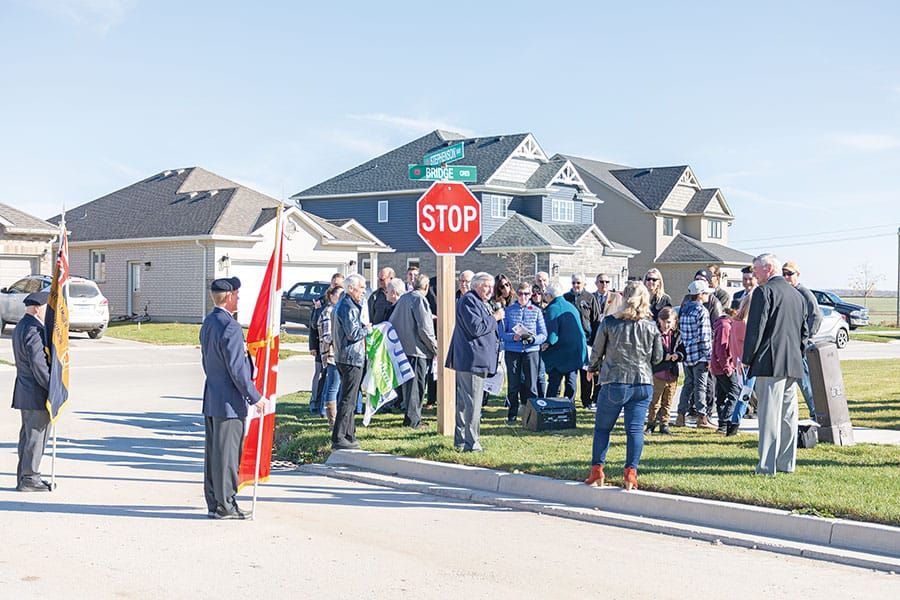 Minto streets dedicated to local veteran families post image