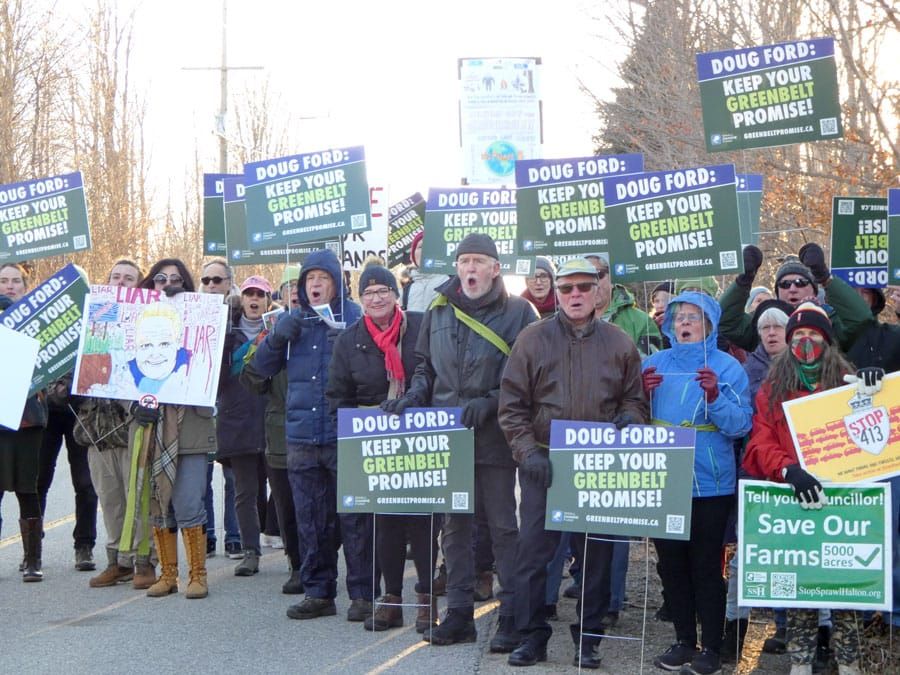 Eden Mills shows support for Greenbelt post image