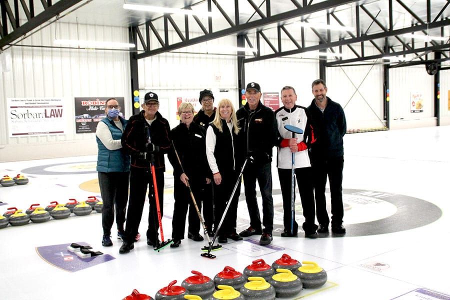Seniors mixed league popular at Fergus Curling Club post image