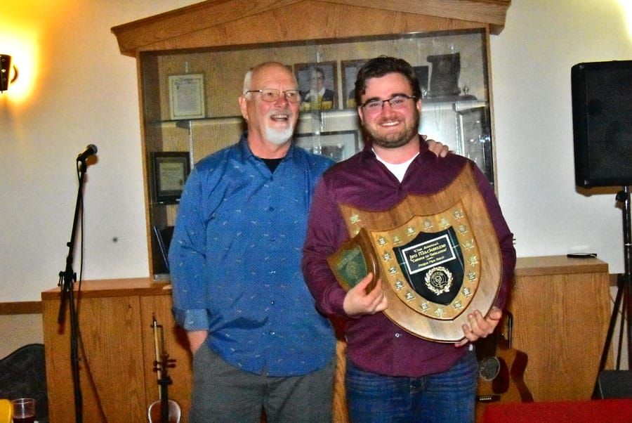 Fergus Pipe Band member honoured post image