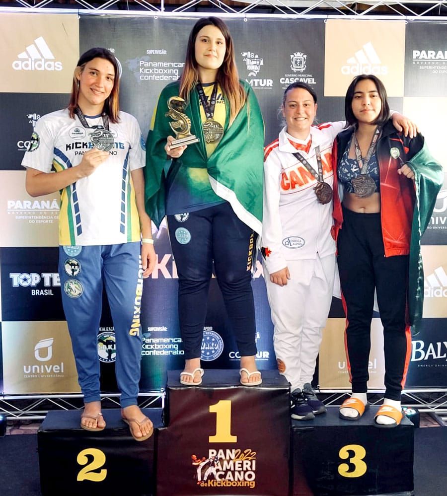 Local athletes represent Rise Combat at Pan Am kickboxing championships in Brazil post image
